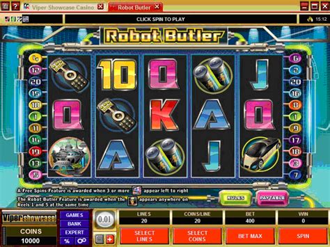 robot butler casino|Robot Butler Online Casino Slot Game.